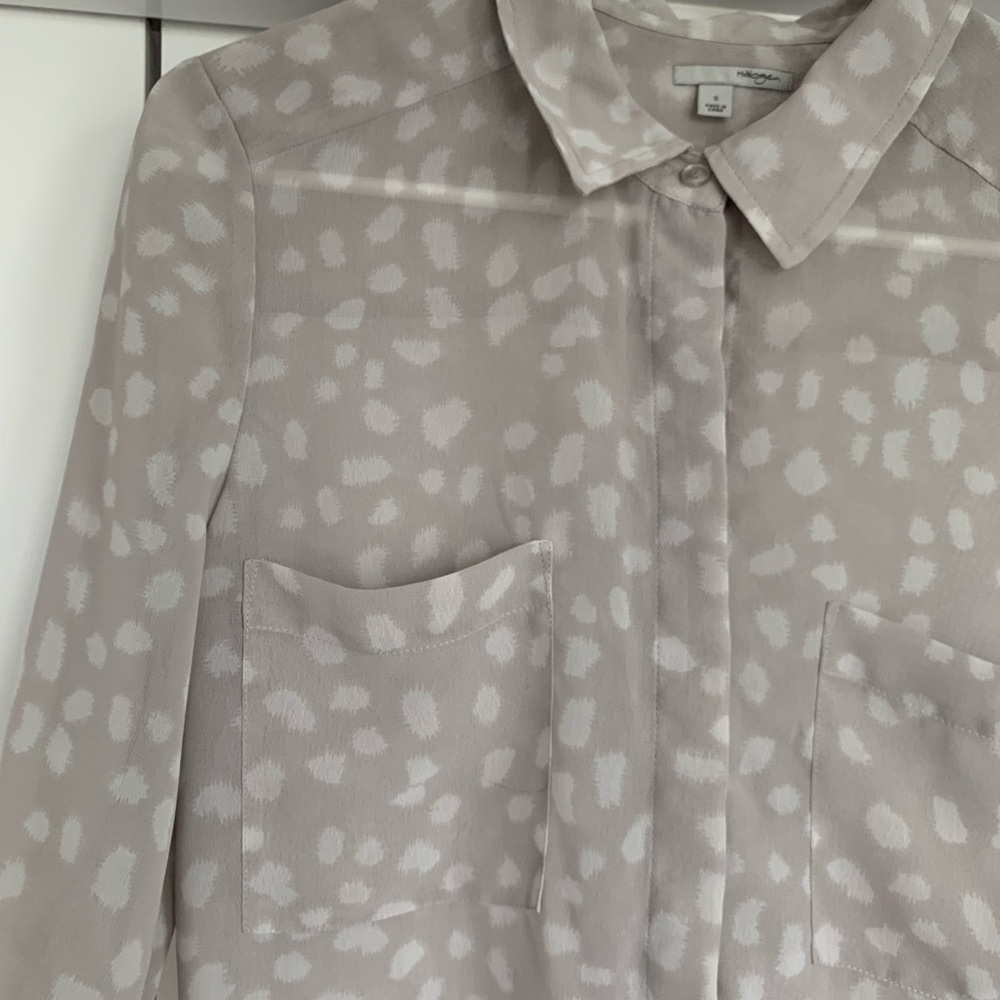 Halogen Button Down Top - image 5